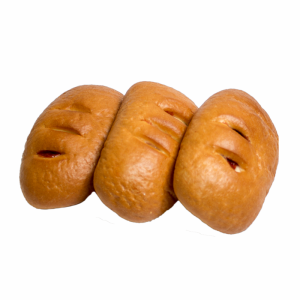 Булочка с брусникой